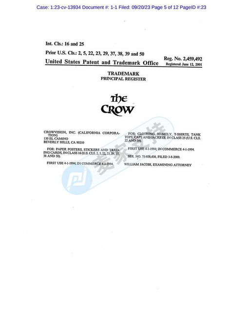 美國(guó)tme律所代理the crow烏鴉商標(biāo) 版權(quán)再回歸,跨境賣(mài)家速排雷